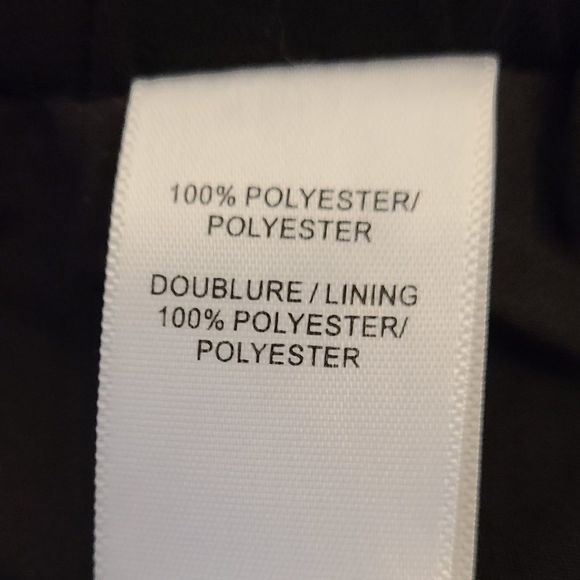 Jacob Black Chiffon Hi-Low Skirt L - Picture 6 of 7